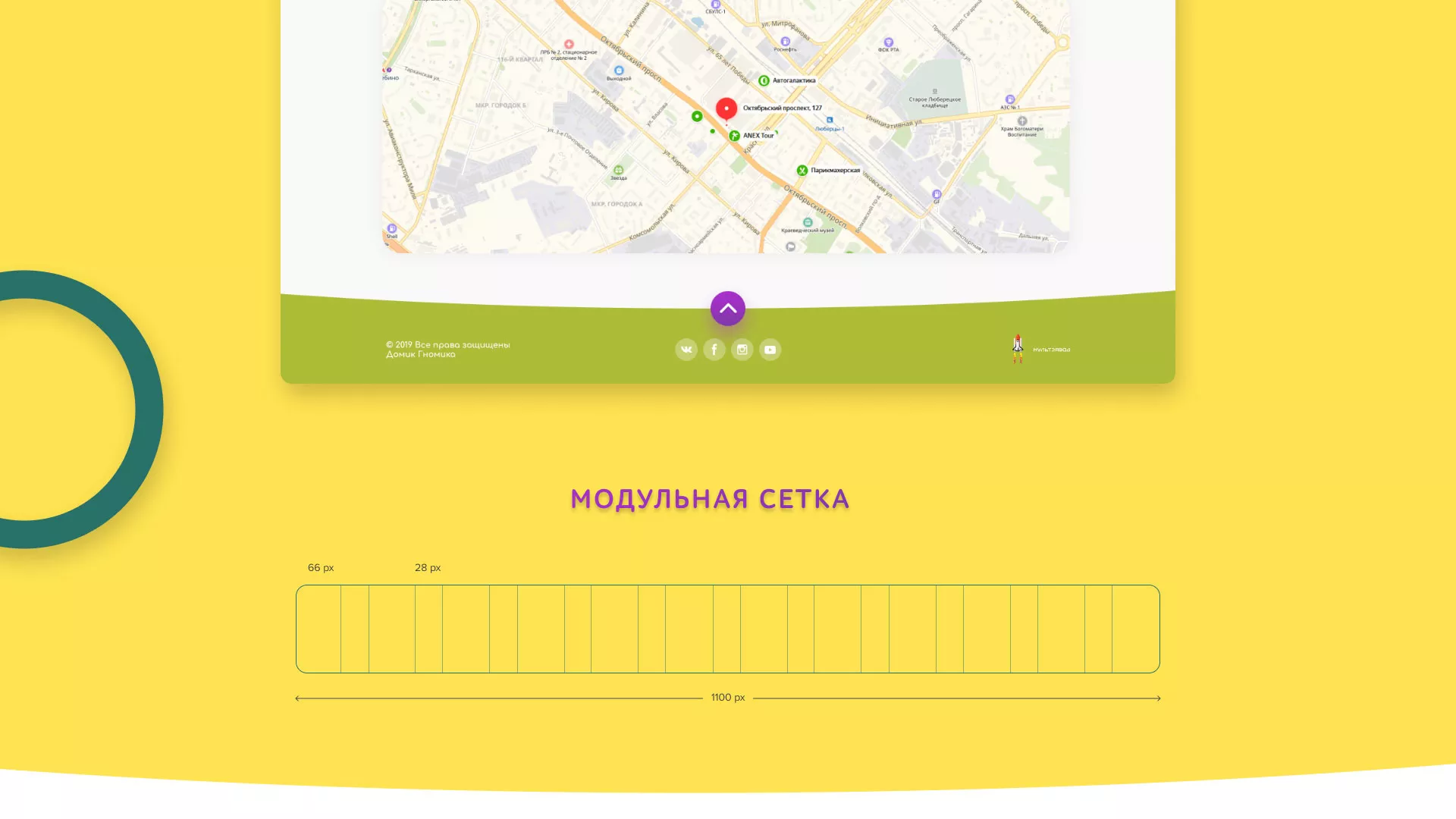 Разработка сайта детского активити-клуба «Домик гномика» в Асбесте