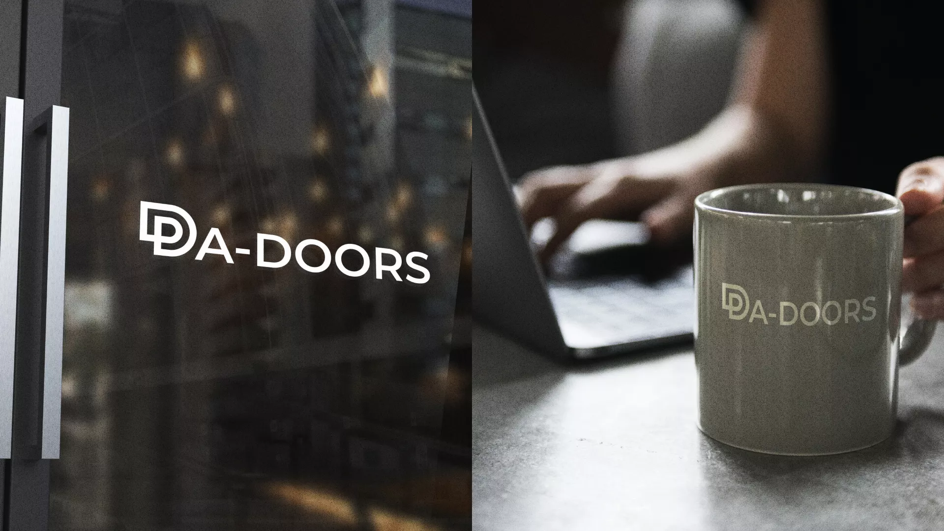 Создание логотипа компании «DA-DOORS» в Асбесте